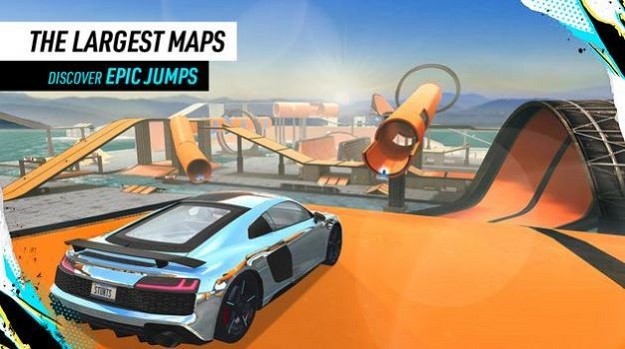 汽车特技赛超级坡道游戏(car stunt races)_https://www.kepuu.com__第1张