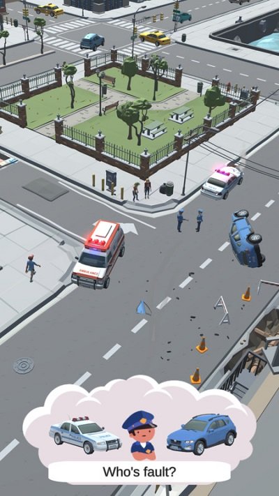 交通事故调查游戏
