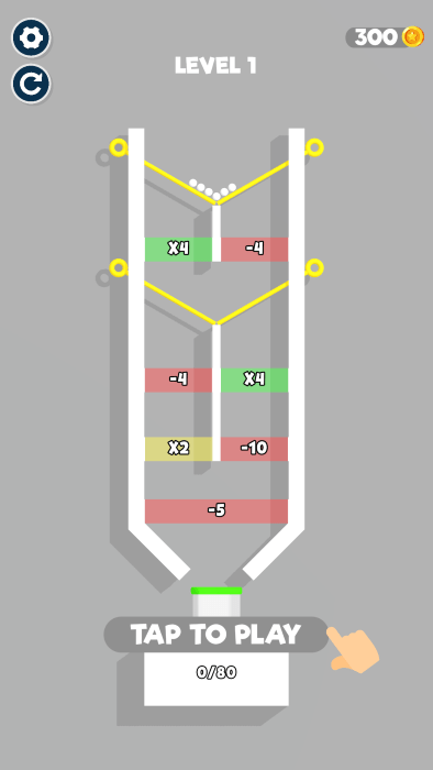 选择销钉3d游戏