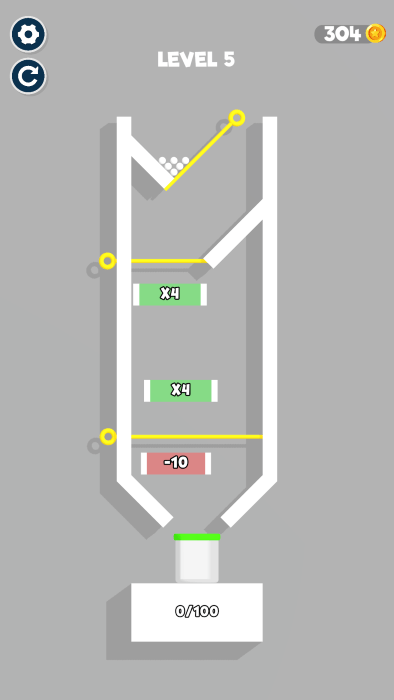 选择销钉3d游戏