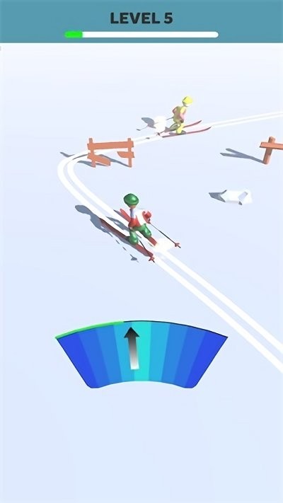 雪地竞速3d最新版(snow race 3d)