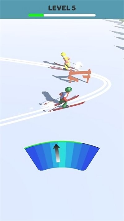 雪地竞速3d最新版(snow race 3d)