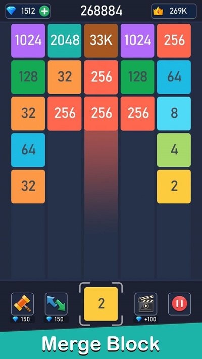 2048合成手游(merge block)