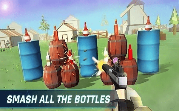 瓶枪射击游戏(bottle gun shooting)