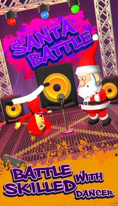 圣诞音乐战斗模拟游戏(santa music battle sim game)