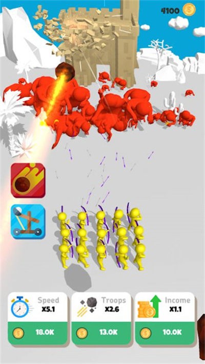 城堡攻击空闲游戏