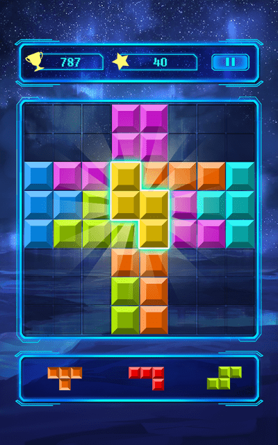 砖块拼图brick block puzzle游戏