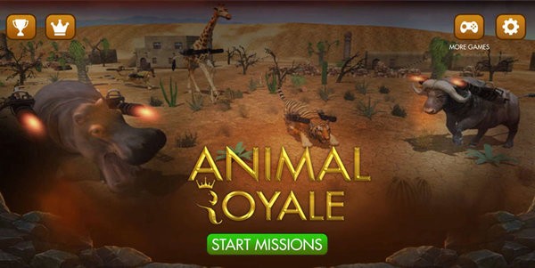 皇家动物大战游戏(animal royale)