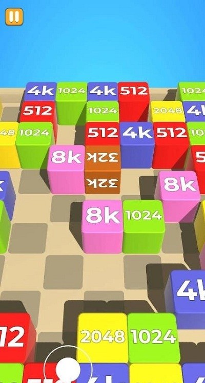 滚出个2048最新版(rollcube2048)