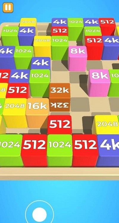 滚出个2048最新版(rollcube2048)