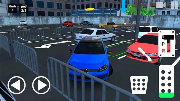 真实停车场3d市中心(real car parking 3d downtown)